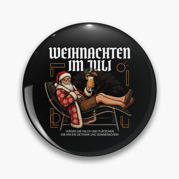 Item preview, Weihnachten Im Juli – German Santa Christmas in July Funny Beer Lederhosen Beach Shirt V2 designed and sold by DarylWelsh2024.