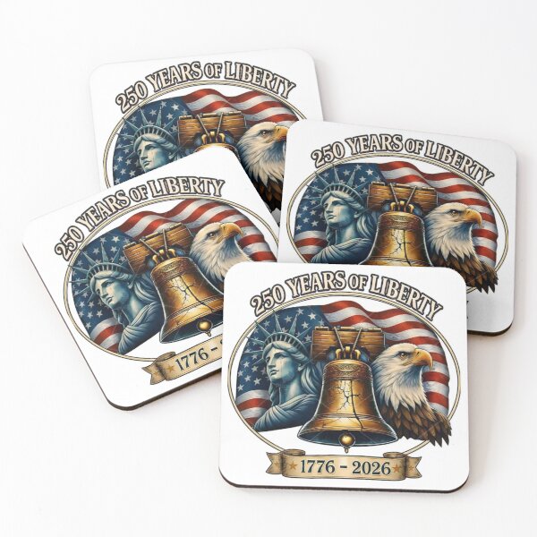 Item preview, Liberty Flies High 250 Years Sticker | Patriotic American Celebration designed and sold by aminesez22.