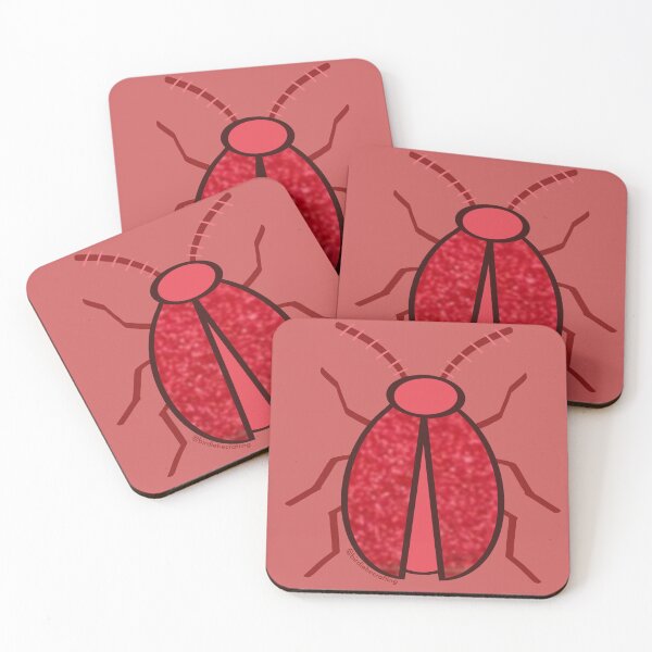 Aperçu de l'œuvre Scarabée rouge brillant créée et vendue par birdiebeacrafts.