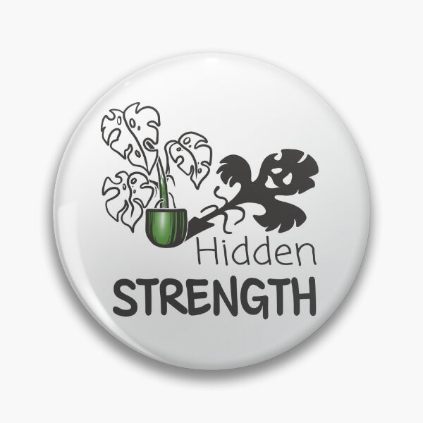 Item preview, Hidden Strength Monstera Illustration | Inner Power Botanical Design designed and sold by Samaya-.