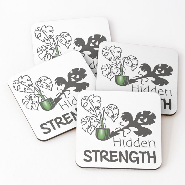 Item preview, Hidden Strength Monstera Illustration | Inner Power Botanical Design designed and sold by Samaya-.