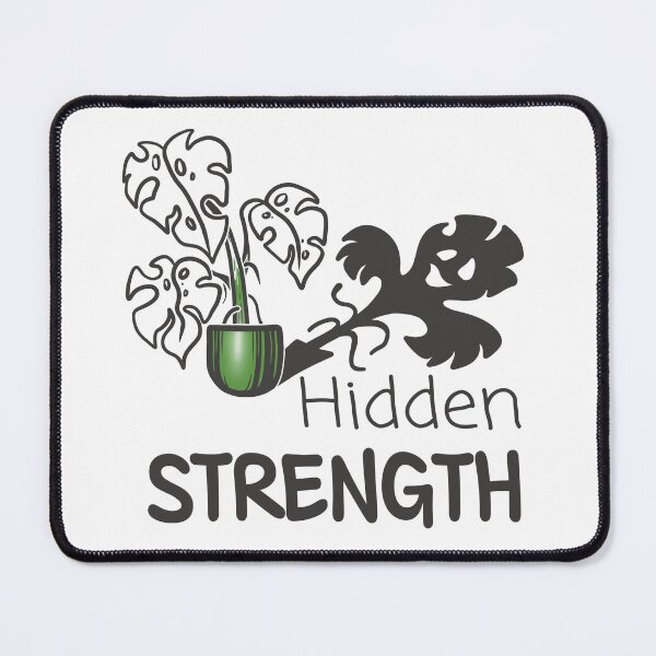 Item preview, Hidden Strength Monstera Illustration | Inner Power Botanical Design designed and sold by Samaya-.