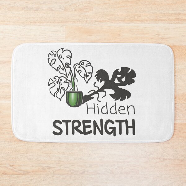 Item preview, Hidden Strength Monstera Illustration | Inner Power Botanical Design designed and sold by Samaya-.
