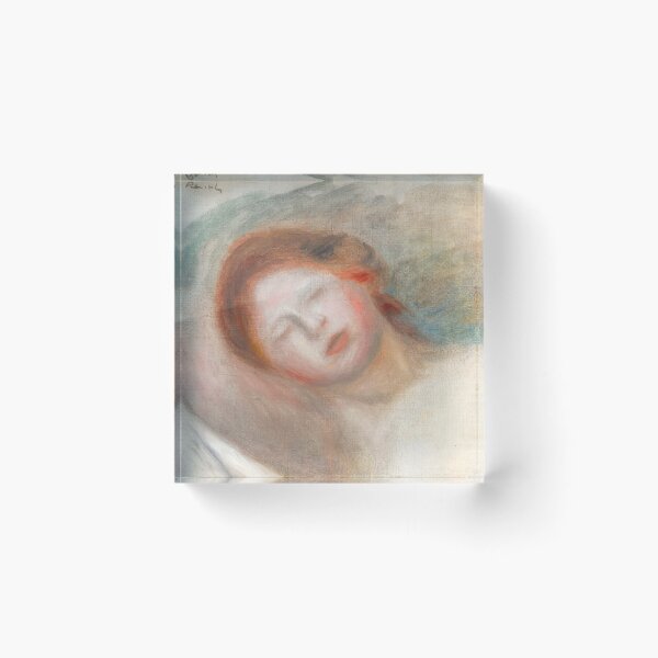 Item preview, Sleeping Woman with Auburn Hair designed and sold by artofuniverse.