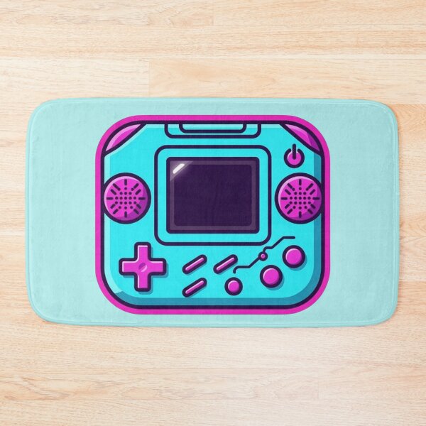 Aperçu de l'œuvre Esthétique rétro vaporwave des consoles portables des années 90 créée et vendue par design-rebell.