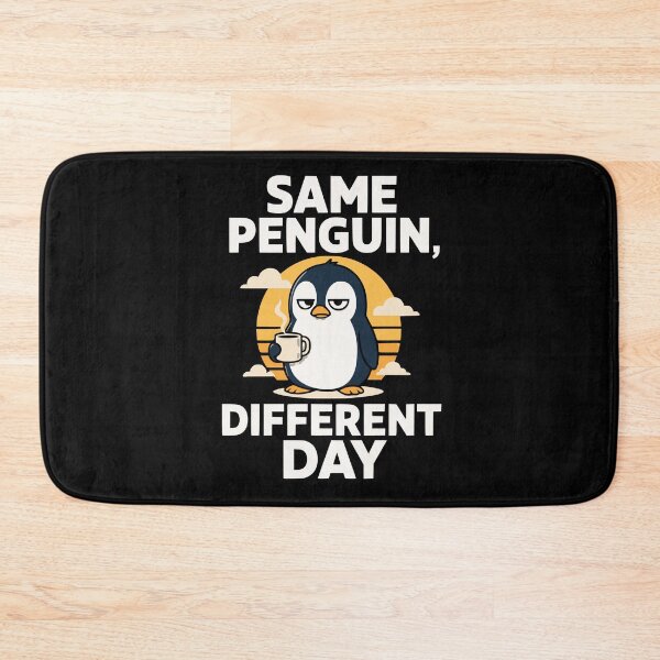 Item preview, Tired Penguin designed and sold by FreshPixelArt.