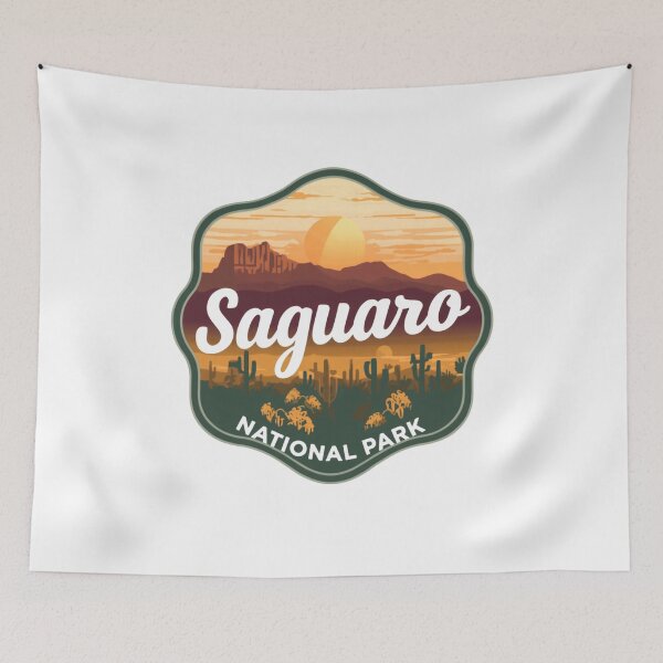 Item preview, Saguaro National Park – Vintage Desert Wanderer designed and sold by Simsimah26Parks.