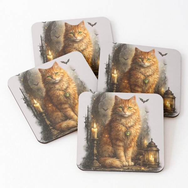 Item preview, Mystic Ginger Cat designed and sold by VelarisMoon.