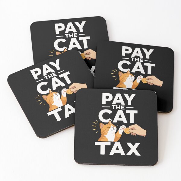 Item preview, Cat Tax Inspector designed and sold by FreshPixelArt.