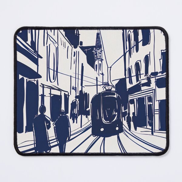 Item preview, Cardiff, United Kingdom - Blue Abstract Art designed and sold by shadow-bloom.
