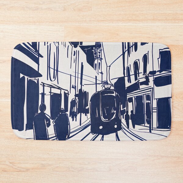 Item preview, Cardiff, United Kingdom - Blue Abstract Art designed and sold by shadow-bloom.
