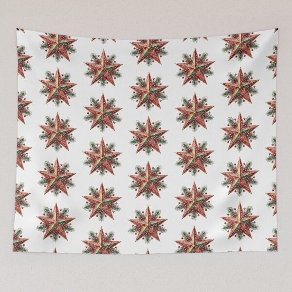 Item preview, Christmas Star Sticker | Holiday Ornament Decor designed and sold by AillustriaAK.