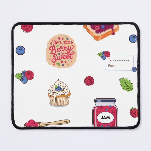 Item preview, Cute Berry Jam and Sweet Treats Sticker Sheet designed and sold by Tati-Zav.