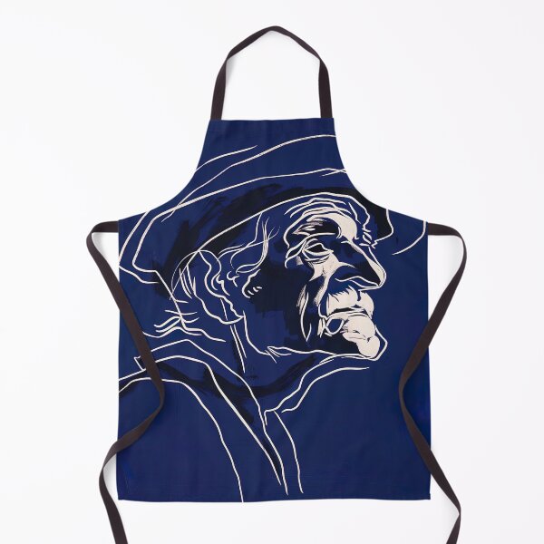 Item preview, Carl Friedrich Gauss - Blue Abstract Art designed and sold by shadow-bloom.