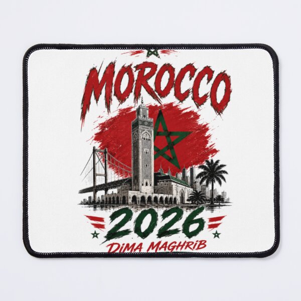Item preview, Dima Maghrib 2026 Moroccan Football Pride Retro Streetwear Design designed and sold by happyshirt27.