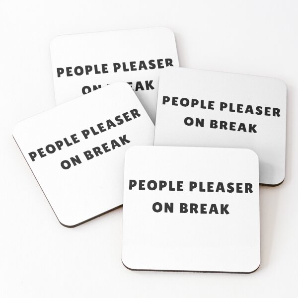 Item preview, People Pleaser On Break | Funny Self Care Design designed and sold by ValentinaHramov.