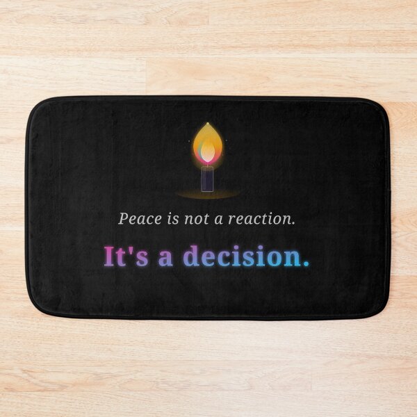 Item preview, Peace Is Not a Reaction Its a Decision designed and sold by TheEccentricVox.
