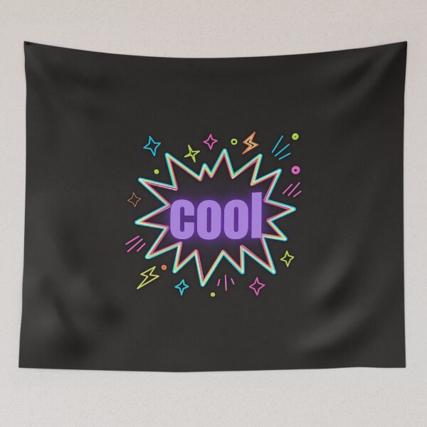 Item preview, Retro Neon Cool Comic Burst - Aesthetic Pop Art Gamer Sticker designed and sold by alalame.
