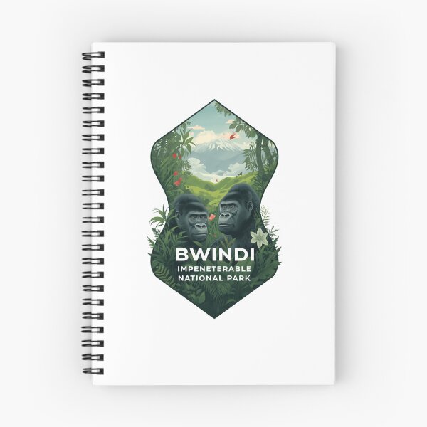 Item preview, Bwindi Impenetrable National Park – Into The Wild Forest designed and sold by Simsimah26Parks.