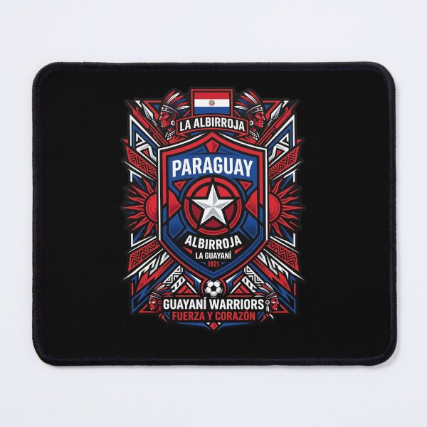 Item preview, Albirroja Paraguay Football Guarani Warrior Pride designed and sold by DuckOddity.