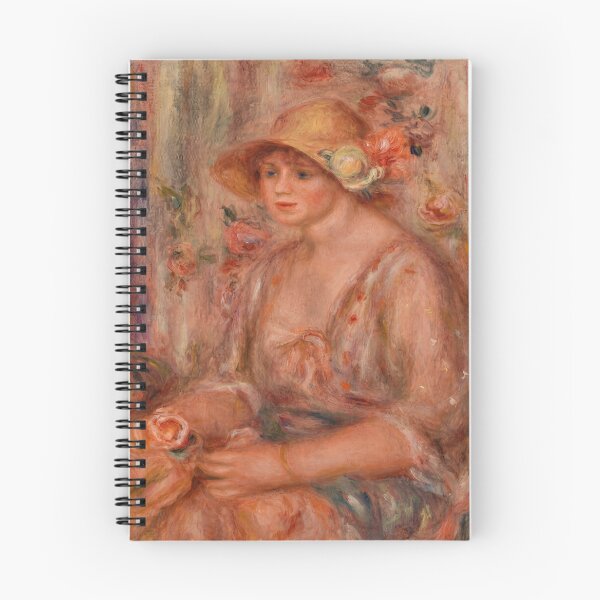 Item preview, Woman in Straw Hat with Roses designed and sold by artofuniverse.