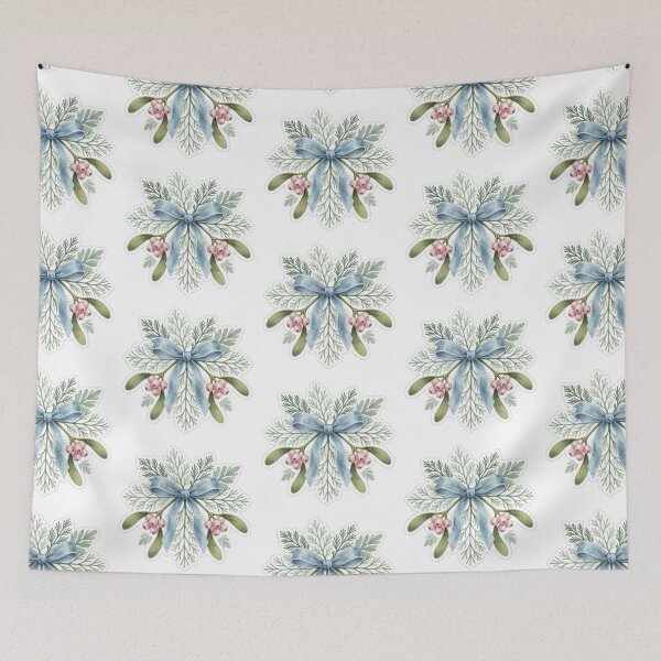 Item preview, Snowflake Ornament Sticker | Christmas Winter Decor designed and sold by AillustriaAK.