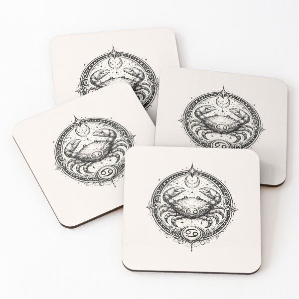 Item preview, Daily horoscopes, "Cancer" Zodiac Art Nouveau  designed and sold by MusesWhispers.