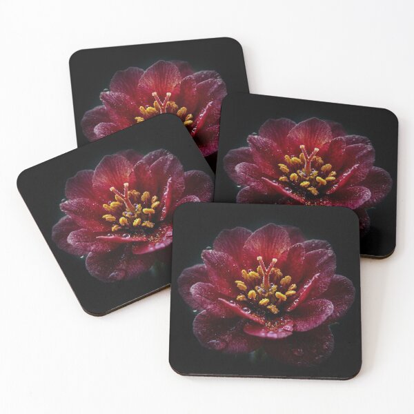 Item preview, Velvet Crown Burgundy Flower - Dark Macro Botanical Photography - Wine Red Peony Floral Art - Moody Romantic Wall Decor - Gothic Flower Lover Gift designed and sold by WitchyBotanicaArt.