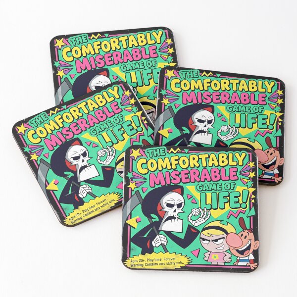 Item preview, THE COMFORTABLY MISERABLE GAME OF LIFE designed and sold by BRIGHT BITS BOUTIQUE.