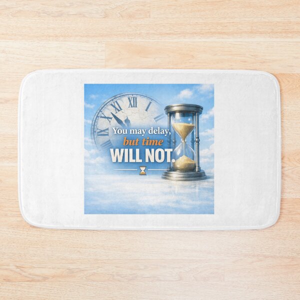 Item preview, You may delay, it time WIL NOT. designed and sold by Resilient Roots Customs Oakland.
