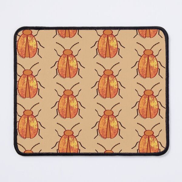 Item preview, Orange Shiny Beetle designed and sold by birdiebeacrafts.
