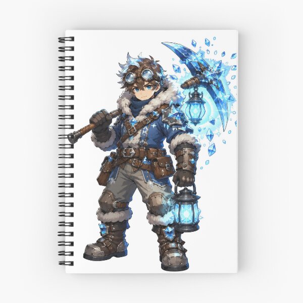 Item preview, Frost Lantern Miner designed and sold by jgvisualarts.