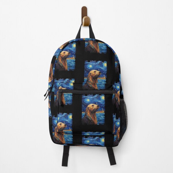 Item preview, Funny Sea Lion Starry Night Illustration Mom Dad Kids designed and sold by rafaeltto.
