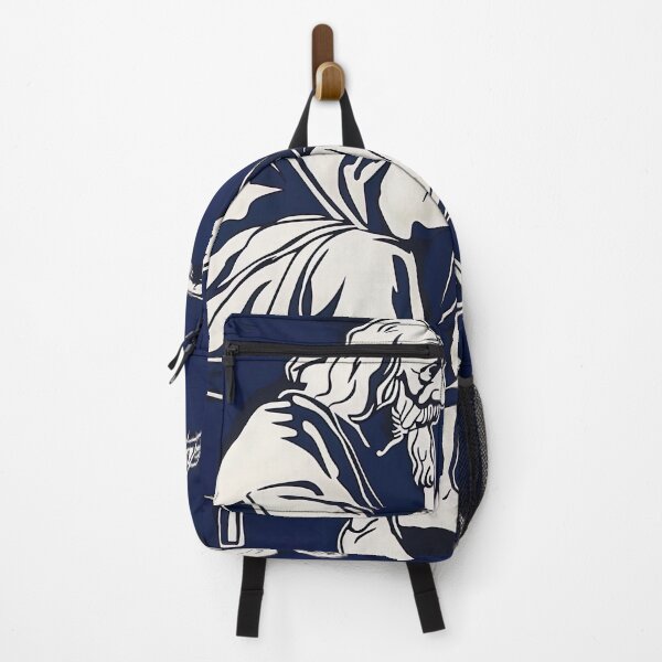 Item preview, Carl Linnaeus - Blue Abstract Art designed and sold by shadow-bloom.