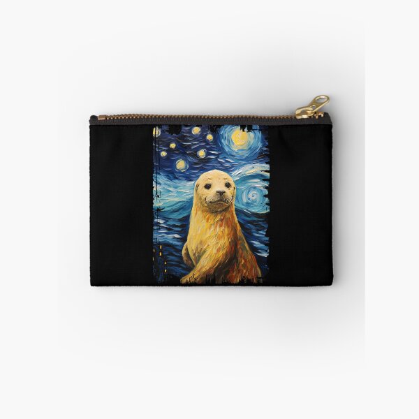 Item preview, Funny Seal Starry Night Illustration Mom Dad Kids designed and sold by rafaeltto.