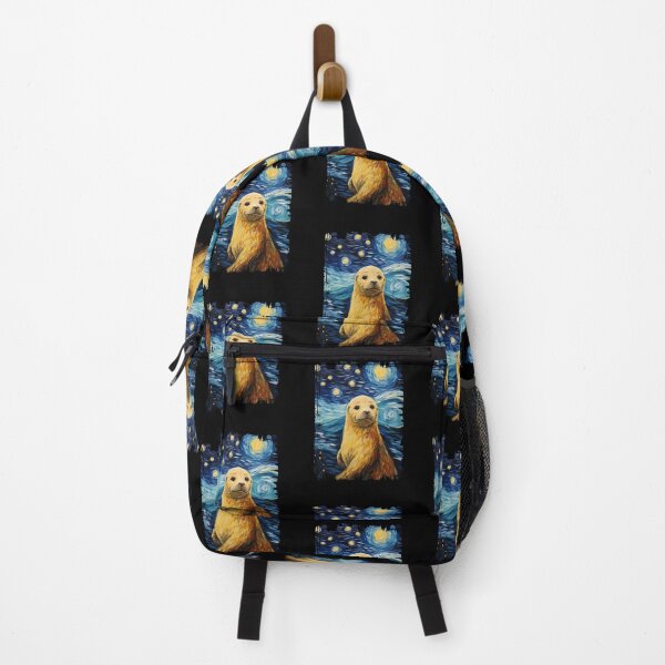 Item preview, Funny Seal Starry Night Illustration Mom Dad Kids designed and sold by rafaeltto.