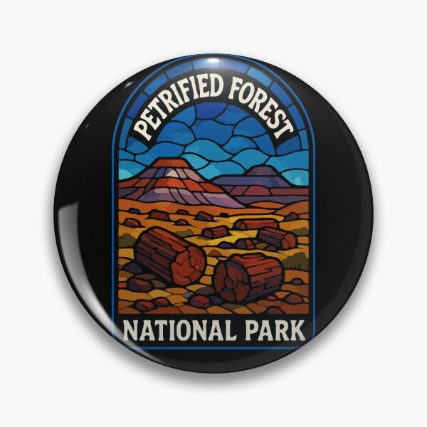 Item preview, Petrified Forest National Park Stained Glass Travel designed and sold by TomFrontierArt.