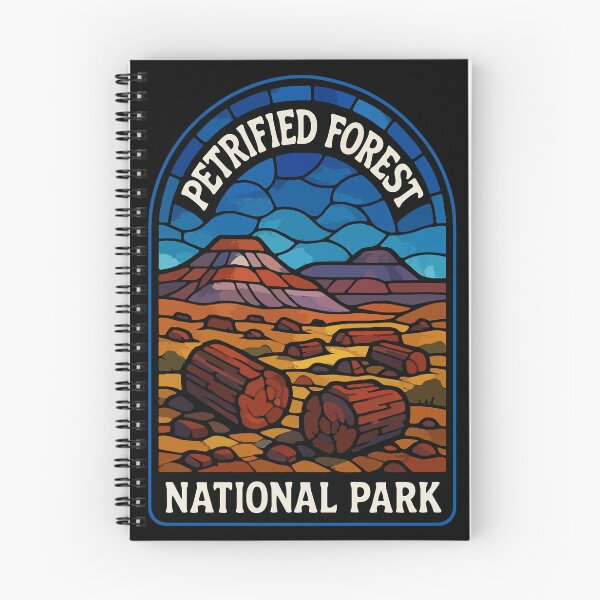 Item preview, Petrified Forest National Park Stained Glass Travel designed and sold by TomFrontierArt.
