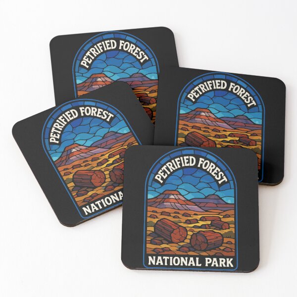 Item preview, Petrified Forest National Park Stained Glass Travel designed and sold by TomFrontierArt.