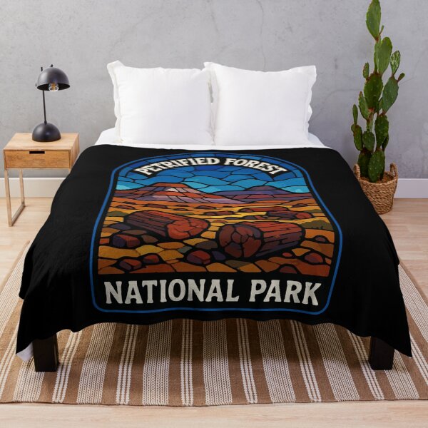 Item preview, Petrified Forest National Park Stained Glass Travel designed and sold by TomFrontierArt.