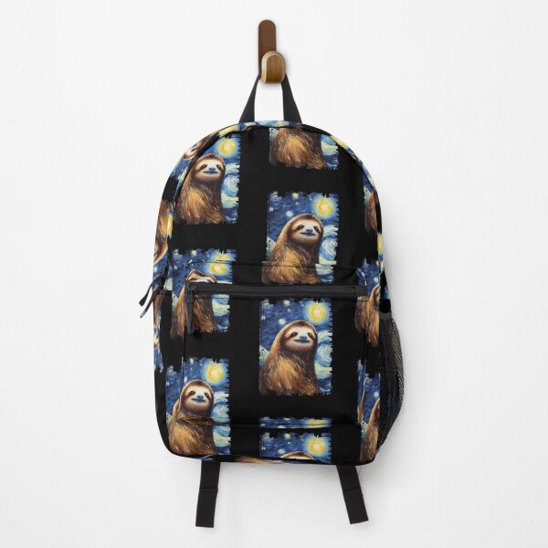 Item preview, Funny Sloth Starry Night Illustration Mom Dad Kids designed and sold by rafaeltto.