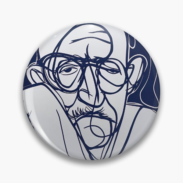 Item preview, Carl Rogers - Blue Abstract Art designed and sold by shadow-bloom.