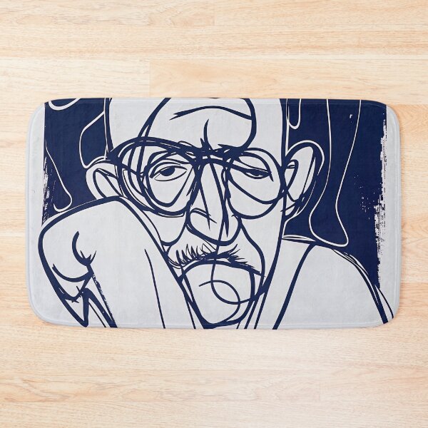 Item preview, Carl Rogers - Blue Abstract Art designed and sold by shadow-bloom.