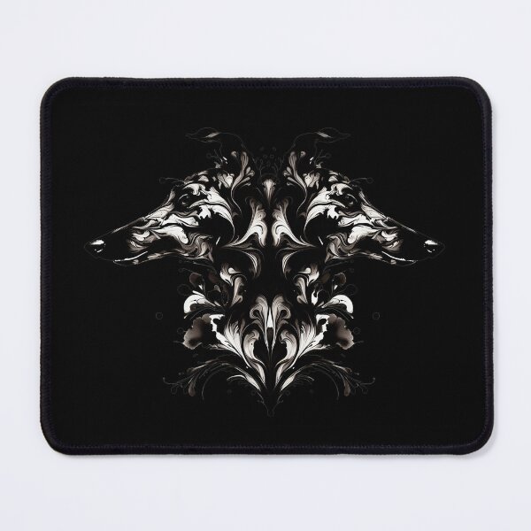 Item preview, GALOGO - Twin Guardians - A Collection of Inkblot Greyhounds -  designed and sold by GALOGO – Art for Sighthounds & Animal Welfare.