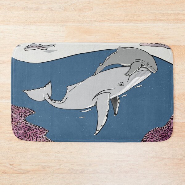 Item preview, Whale and baby designed and sold by JATOOBA.