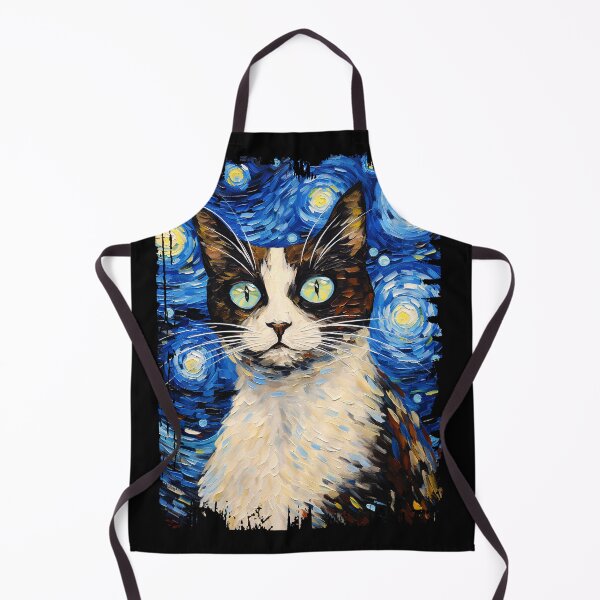 Item preview, Funny Snowshoe Cat Starry Night Illustration Mom Dad Kids designed and sold by rafaeltto.