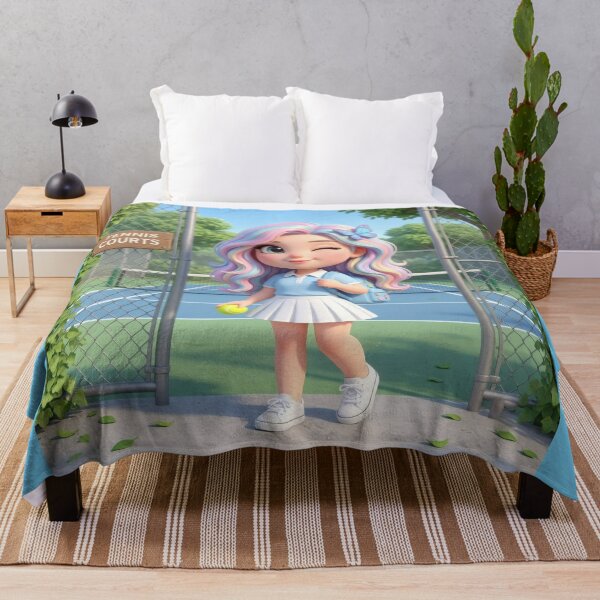 Item preview, Cute Tennis Girl Aesthetic designed and sold by Azurart2.