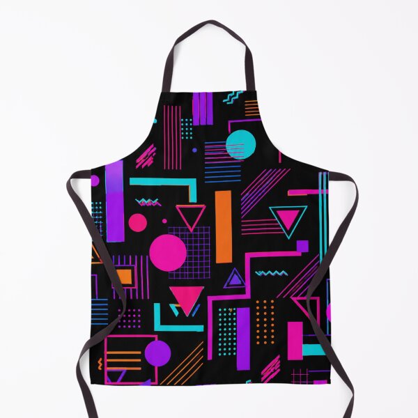 Item preview, Retro Geometric Pattern Memphis Style 90s Neon designed and sold by JonelleTshirts.