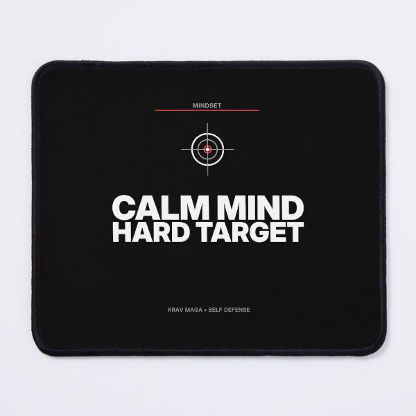 Item preview, Calm Mind Hard Target Krav Maga designed and sold by Thavi.