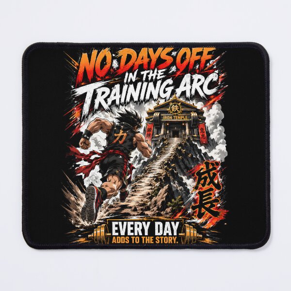 Item preview, No Days Off in the Training Arc designed and sold by KDR-Designs.
